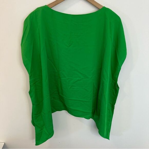 New Linea by Louis Dell'Olio Caftan and Tank Set in Grass Green | Size 2X - Picture 7 of 14